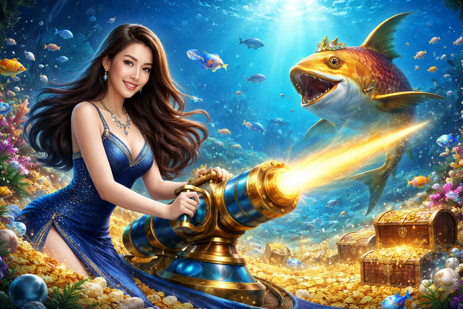Hình ảnh nền trò chơi bắn cá daga789